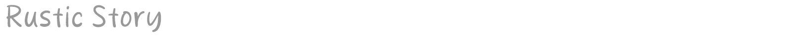 Rustic Story font preview